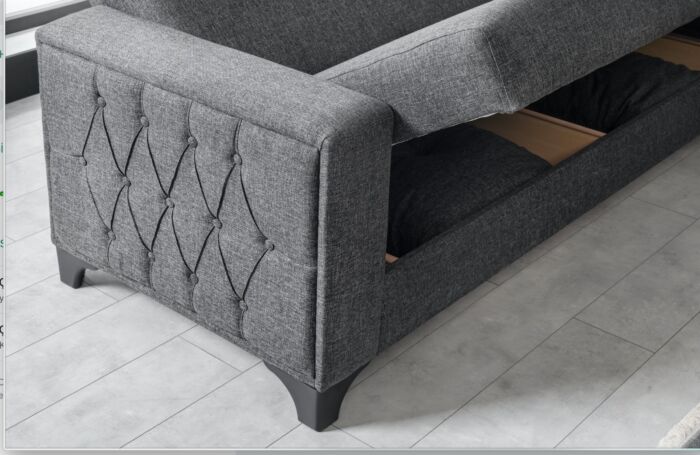 Diamond Corner Sofa Bed - Image 9